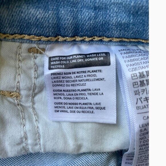 Levi’s 720 High-Rise Super Skinny Jeans – Sculpt Fit - Picture 7 of 9